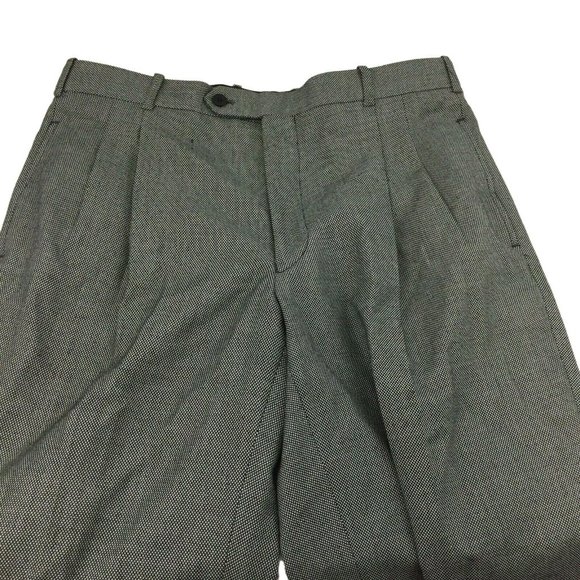 Alberto Celini Two Piece Suit Jacket Blazer Sports Coat Mens 42R Pants 36 Black - Picture 3 of 12